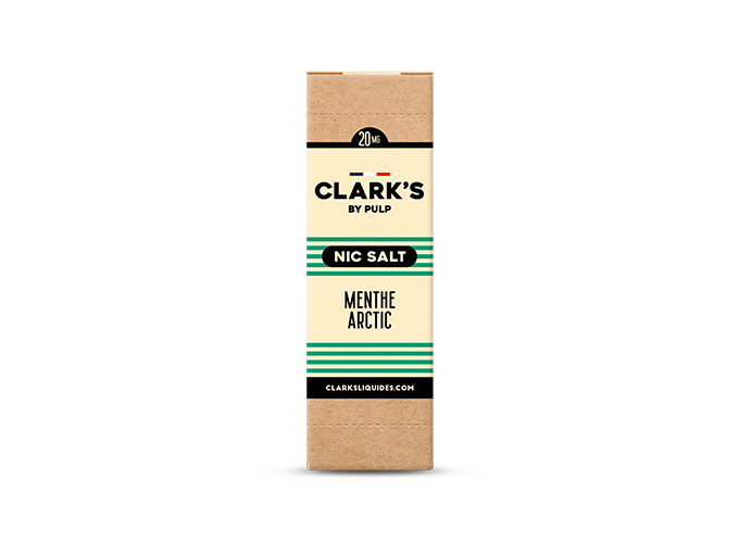 CLARK'S MENTHE ARCTIC  SEL DE NICOTINE 20 Mg Ml