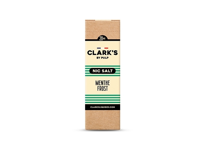 CLARK'S MENTHE FROST  SEL DE NICOTINE 20 Mg Ml
