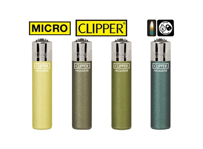 CLIPPER PIERRE CLASSIC MICRO  METALLIC GREEN  (48)