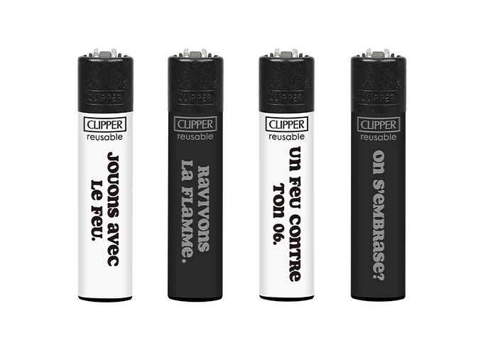 CLIPPER PIERRE MAXI  FLAMME ENTRE NOUS  (48)