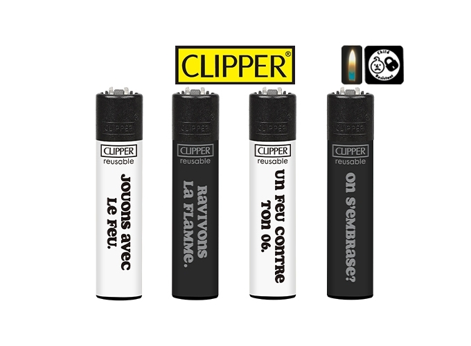 CLIPPER PIERRE MAXI  FLAMME ENTRE NOUS  (48)