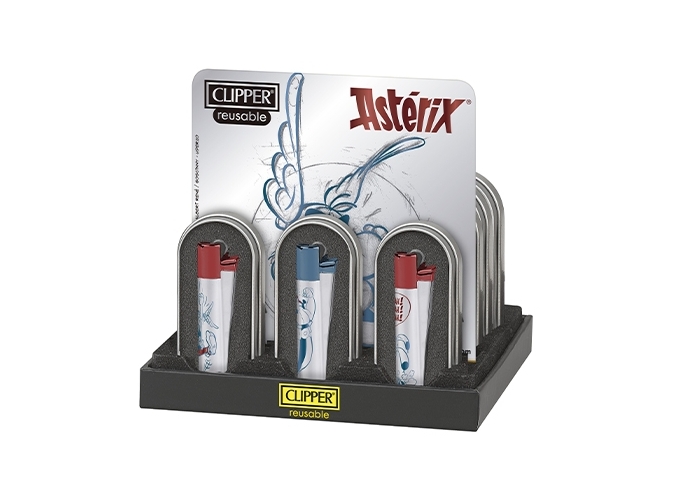 CLIPPER PIERRE MAXI METAL  ASTERIX ET OBELIX  (12)