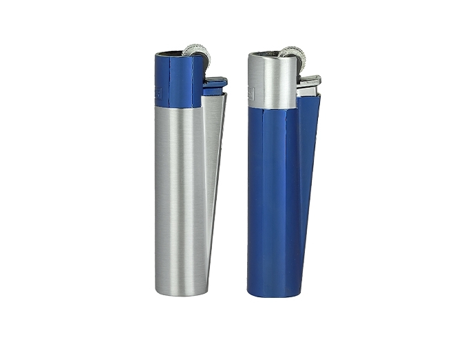 CLIPPER PIERRE MAXI METAL  BLUE AND SILVER  (12)