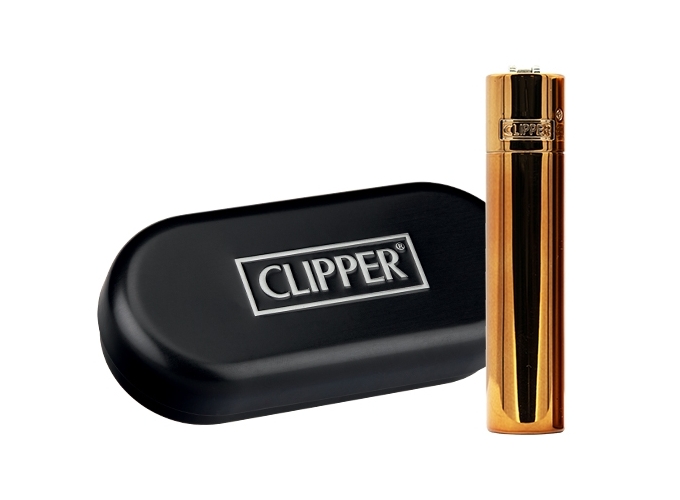 CLIPPER PIERRE MAXI METAL  DARK ROSE GOLD  (12)