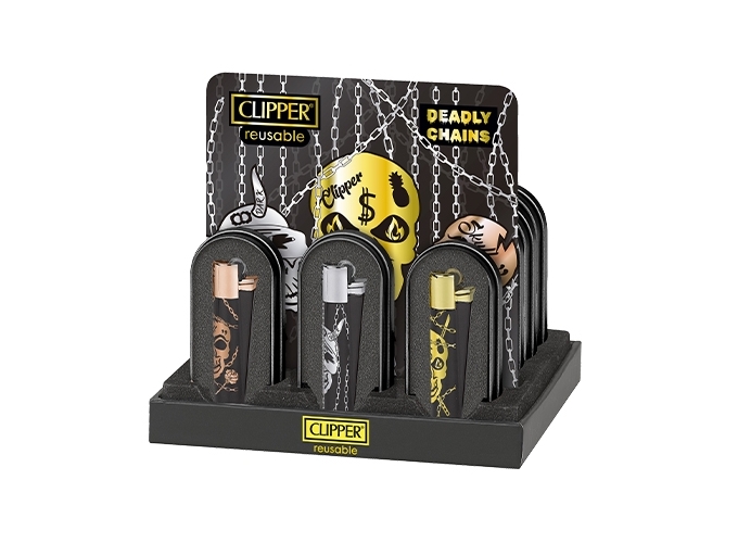 CLIPPER PIERRE MAXI METAL  DEADLY CHAINS  (12)