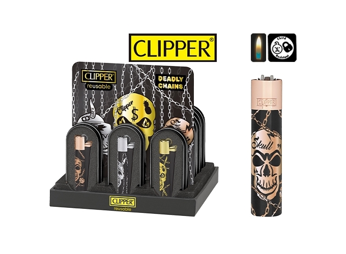 CLIPPER PIERRE MAXI METAL  DEADLY CHAINS  (12)
