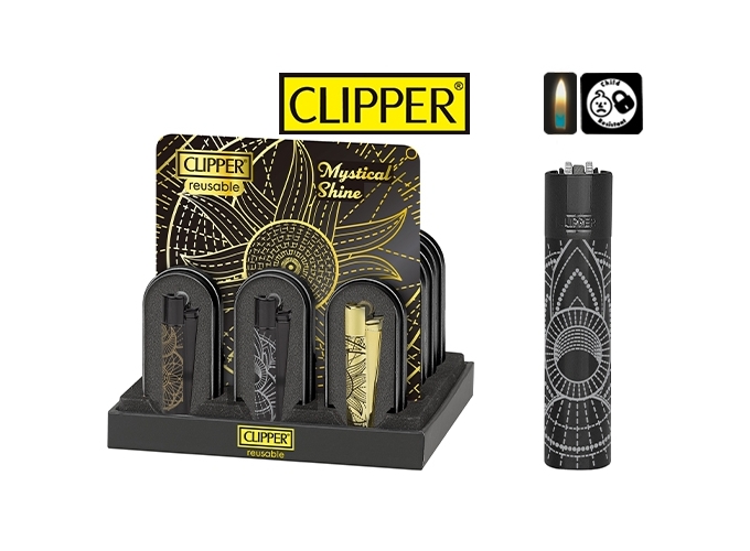 CLIPPER PIERRE MAXI METAL  MYSTICAL SHINE  (12)