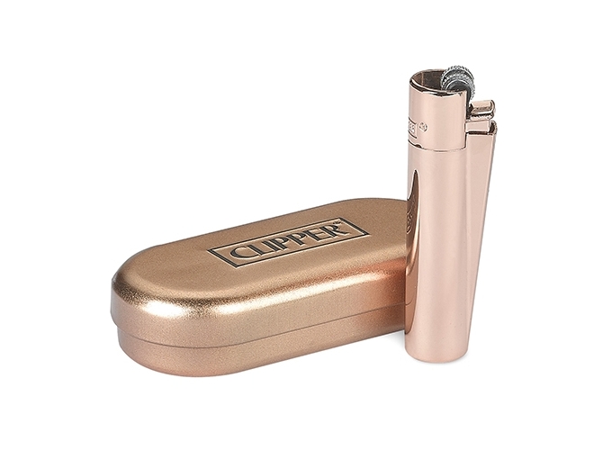 CLIPPER PIERRE MAXI METAL  ROSE GOLD  (12)