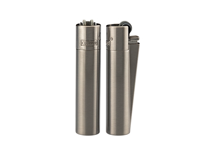 CLIPPER PIERRE MAXI METAL  SILVER  (12)