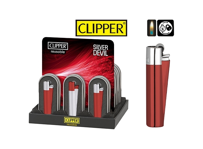 CLIPPER PIERRE MAXI METAL  SILVER DEVIL  (12)