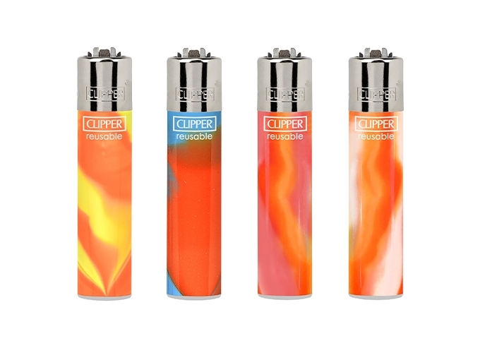 CLIPPER PIERRE MAXI  ORANGE NEBULA  (48)
