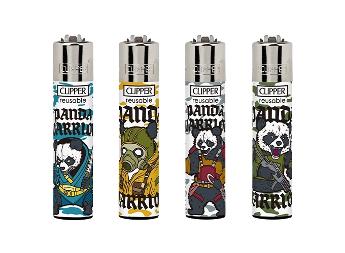 CLIPPER PIERRE MAXI  PANDA WARRIORS  (48)