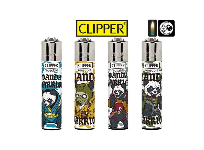 CLIPPER PIERRE MAXI  PANDA WARRIORS  (48)