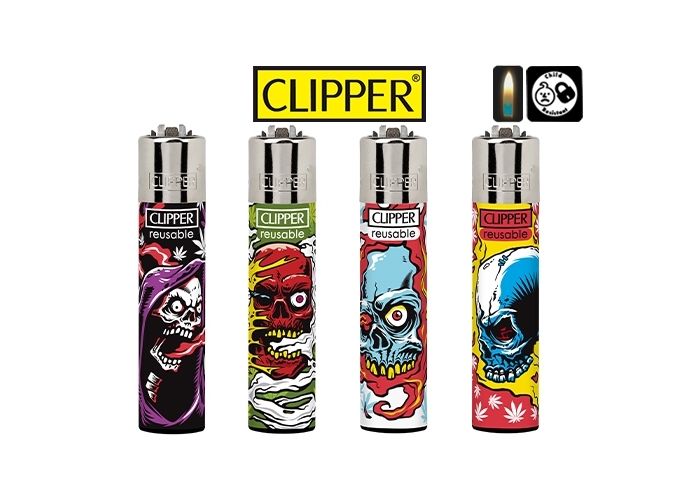 CLIPPER PIERRE MAXI  SKULLS CBD  (48)