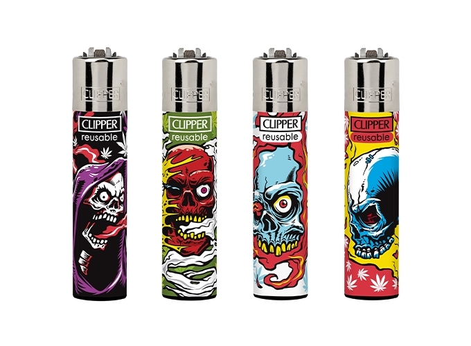 CLIPPER PIERRE MAXI  SKULLS CBD  (48)