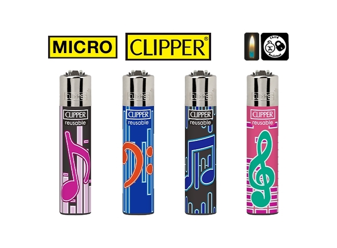 CLIPPER PIERRE MICRO  MUSIC SIGNS  (48)