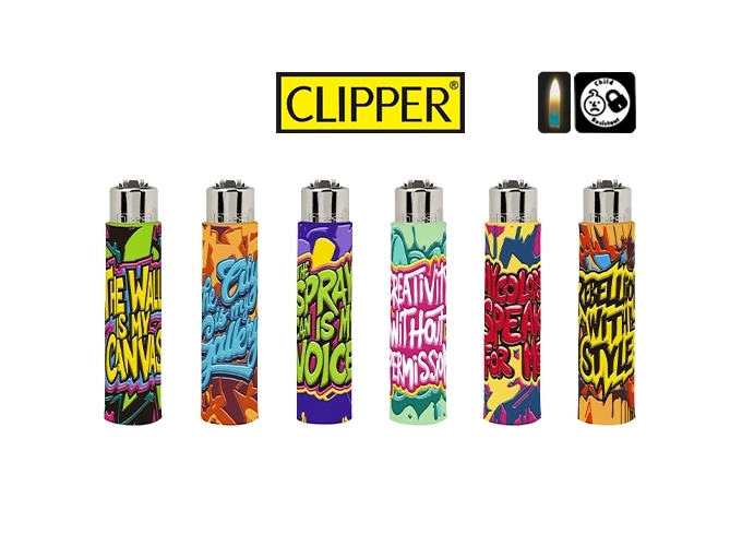 CLIPPER PIERRE POP MAXI  GRAFFITI SPIRIT  (30)