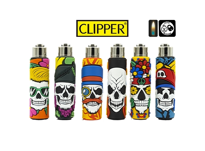 CLIPPER PIERRE POP MAXI  SKULLS  (30)