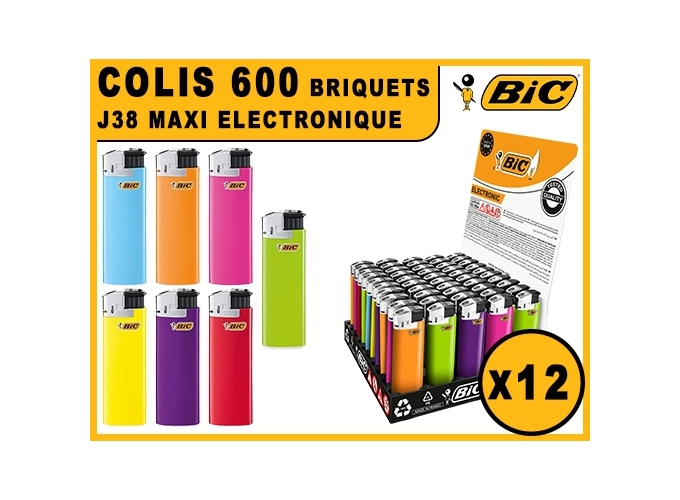 COLIS 600 BRIQ BIC J38 ELECTR. MAXI STANDARD (1)