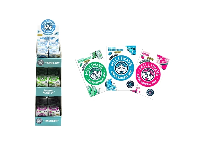 COLIS MILLIWAYS- 3 PARFUMS - 36 UVC - PRES. OFFERT