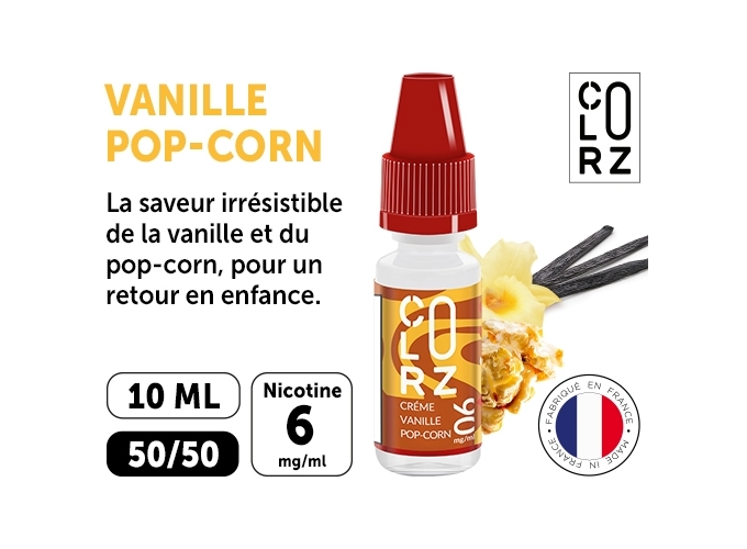 COLORZ BEIGE  CREME,VANILLE,POP CORN 06 MG ML