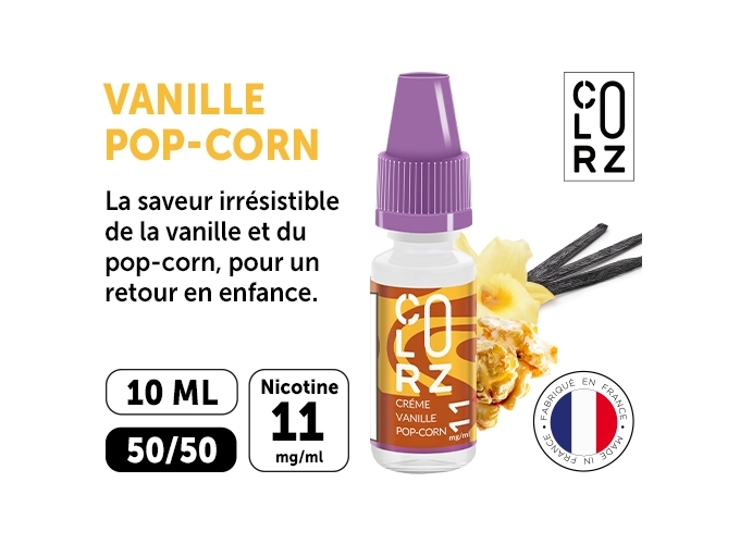 COLORZ BEIGE  CREME,VANILLE,POP CORN 11 MG ML
