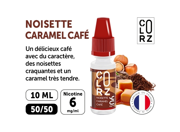 COLORZ BRUN  NOISETTE,CARAMEL,CAFE 06 MG ML