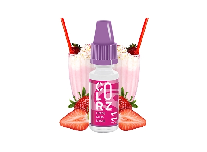 COLORZ ROSE  FRAISE MILKSHAKE 11 MG ML