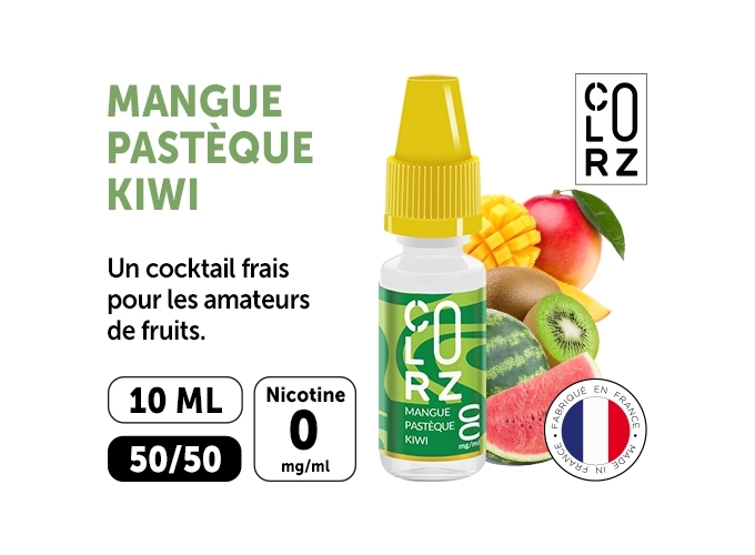 COLORZ VERT  MANGUE,PASTEQUE,KIWI 00 MG ML