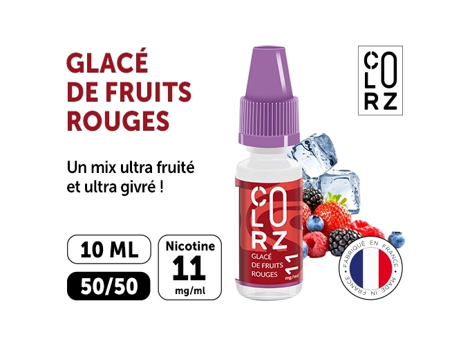 COLORZ VIOLET  GLACE DE FRUITS ROUGES 11 MG ML