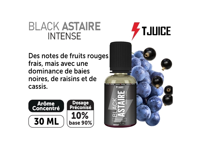 CONCENTRÉ T-JUICE 30ml  BLACK ASTAIRE (10)