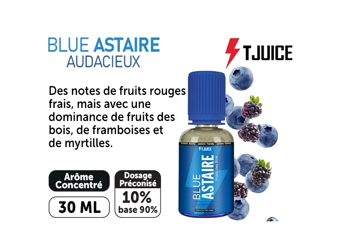 CONCENTRÉ T-JUICE 30ml  BLUE ASTAIRE (10)