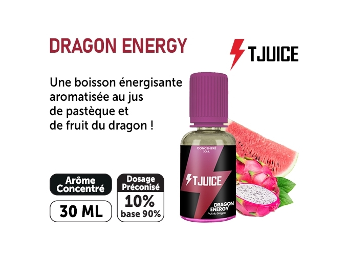 CONCENTRÉ T-JUICE 30ml  DRAGON ENERGY  00 mg (10)