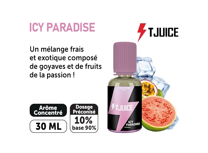 CONCENTRÉ T-JUICE 30ml  ICY PARADISE  00 mg (10)