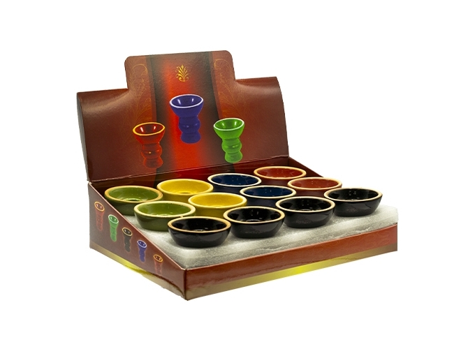 CONEY CERAMIQUE NARGUILE 4 COUL. ASS.  (PRES.12)