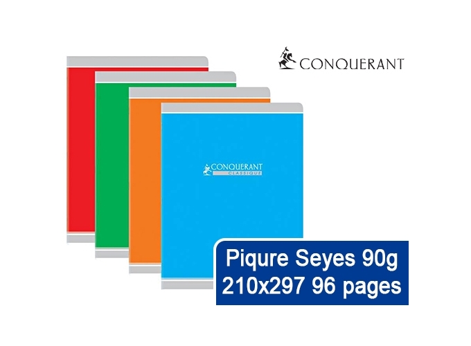 CONQ. PIQURE 90g  210X297 SEYES  96P (10)