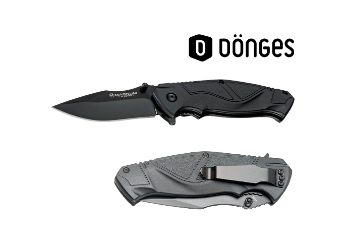 COUTEAU BOKER ''ADVANCE ALL BLACK PRO''  (1)