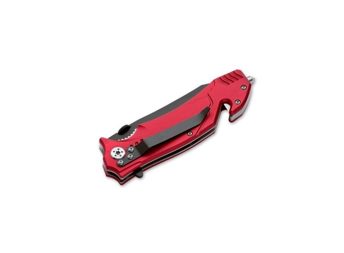 COUTEAU BOKER ''FIRE FIGHTER''  POMPIER  (1)