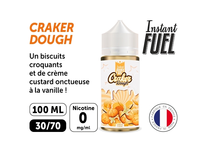 CRAKER DOUGH 100 ML FUEL LIQUIDE