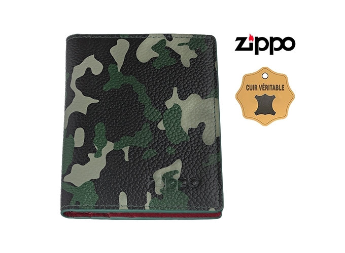 CREDIT CARD HOLDER ZIPPO CAMOUFLAGE  (1)
