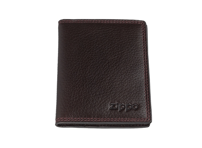 CREDIT CARD HOLDER ZIPPO MARRON BROWN RANGE  (1)