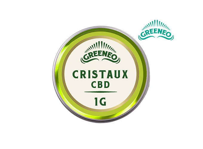 CRISTAUX DE CBD GREENEO FLACON DE 1g  (1)