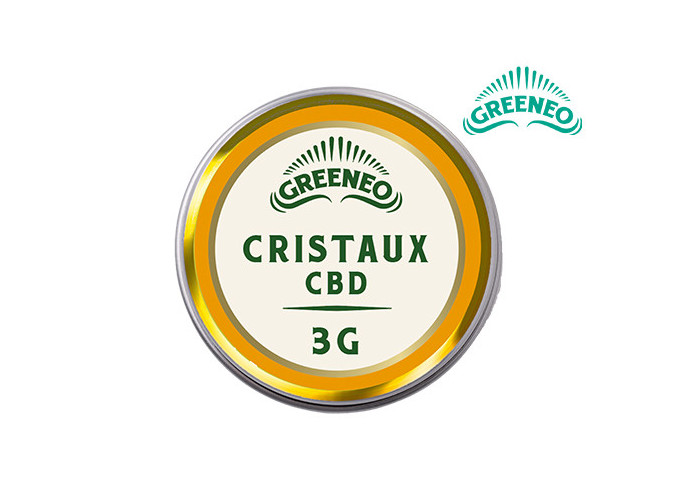 CRISTAUX DE CBD GREENEO FLACON DE 3g  (1)