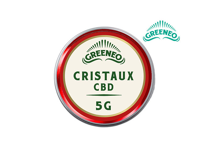 CRISTAUX DE CBD GREENEO FLACON DE 5g  (1)