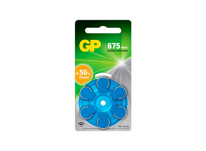 CTE 6 PILES *GP* ZA675 ZINC-AIR PROTH. AUDIT.(10)