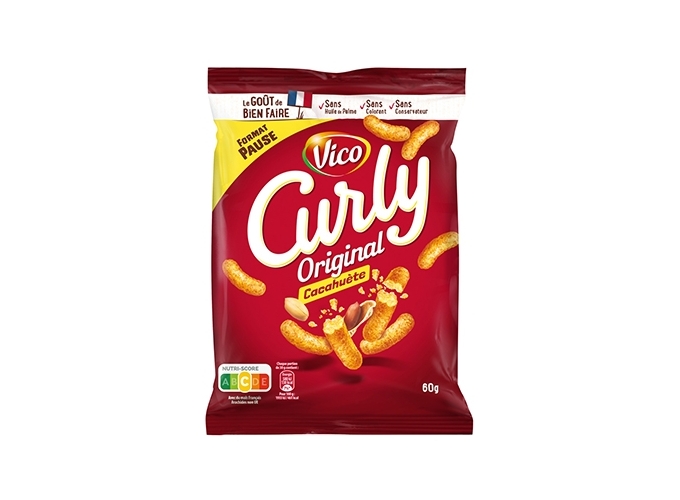 CURLY CACACHUETE L'ORIGINAL 60gr (30)