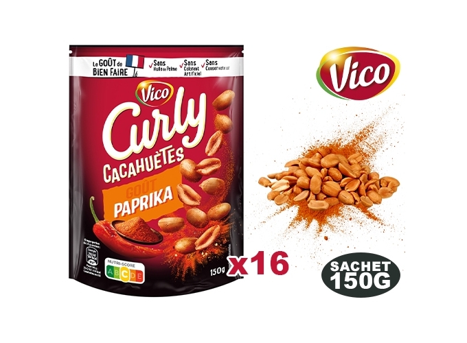 CURLY CACACHUETES PAPRIKA 150GR (16)