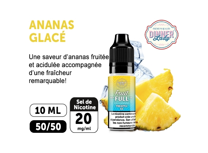 DINNER'S LADY ANANAS GLACEE 10ML 20MGML
