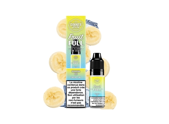 DINNER'S LADY BANANE GLACEE 10ML  10MG ML