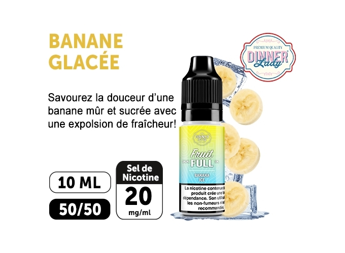 DINNER'S LADY BANANE GLACEE 10ML  20MG ML